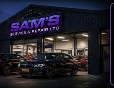 Sam's Service and Repair Ltd workshop in Barton upon Humber.